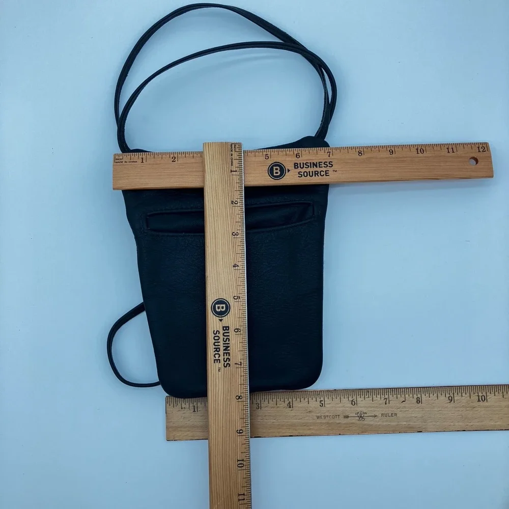 Vintage Crossbody Bag Small Black Leather Cat Tapestry Pouch Kitten Cottagecore